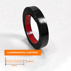 Fita Metalizada Auto Colante Pvc 24mm P Decoração De Móveis E