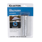 Fita Multiuso Asfáltica Autoadesiva 10cmx1m Axton