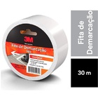 Fita Para Demarcaçao De Solo Branca 50mm X 30m 469 3m