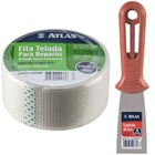 Fita Telada Auto Adesiva Para Reparos 50mm X 45m Gesso Drywal
