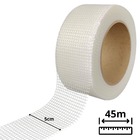 Fita Telada Auto Adesiva Para Reparos 50mm X 45m Gesso Drywal
