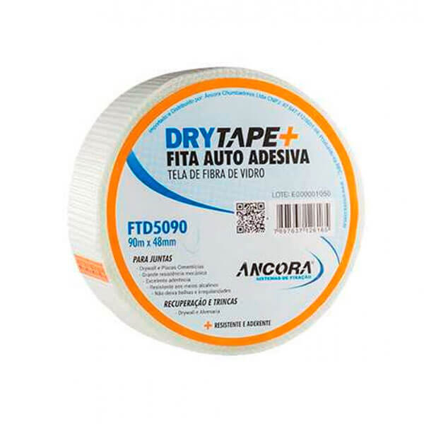 Fita Telada Autoadesiva Drytape 48mm X 90m - Ancora