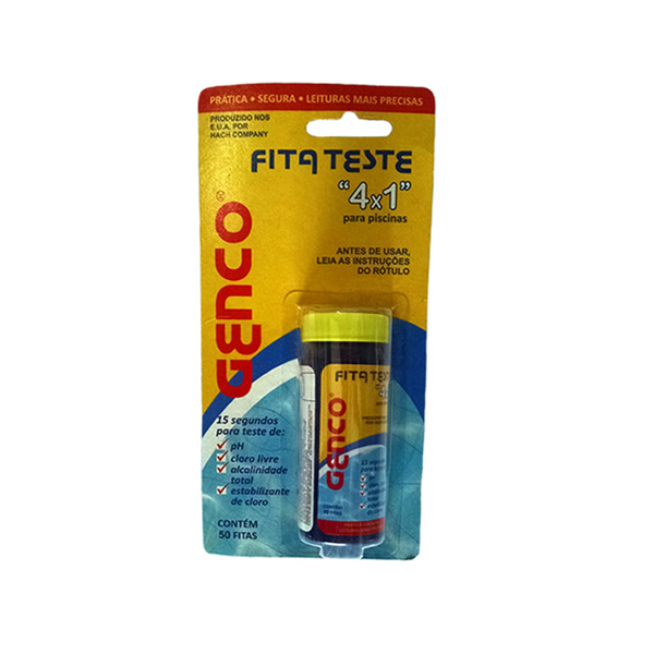 Fita Teste 4 Em 1 50 Unidades Genco Leroy Merlin