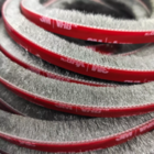 Fita Veda Fresta Escova Vedação Ads 7x10 Cinza 10m