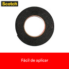 Fita Veda Fresta 3M Scotch Preta 19mmx5m
