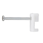 Fixa Fio 18/20 1,8x25 Branco com 60 Unidades Sforplast