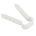 Fixa Fio 8mm Branco com 20 Unidades Sforplast