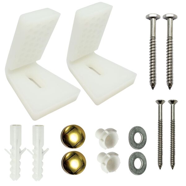 Fixação Bacia Deca Carrara Antiga E Cubo Duomo Vogue Plus E M