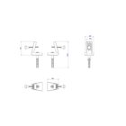 Fixação Bacia Deca Carrara Antiga E Cubo Duomo Vogue Plus E M