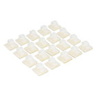 Fixador Adesivo 13mm 20Unidades Hellermanns