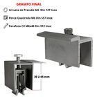 Fixador Grampo Final End Clamp Placa Painel Solar Alumínio E