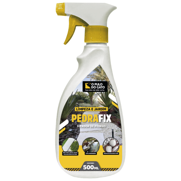 Fixador Pedrafix 500ml - Estabiliza Pedras Decorativas