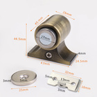 Fixador Prendedor Trava De Porta Magnético Cor Bronze Super I