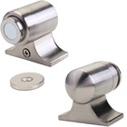 Fixador Prendedor Trava De Porta Magnético Cromado Super Imã