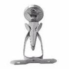 Fixador Trava Porta No Rodapé Cromado Starfer