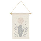 Flâmulas Astral Bege sem Vidro 25x35 Arte Própria