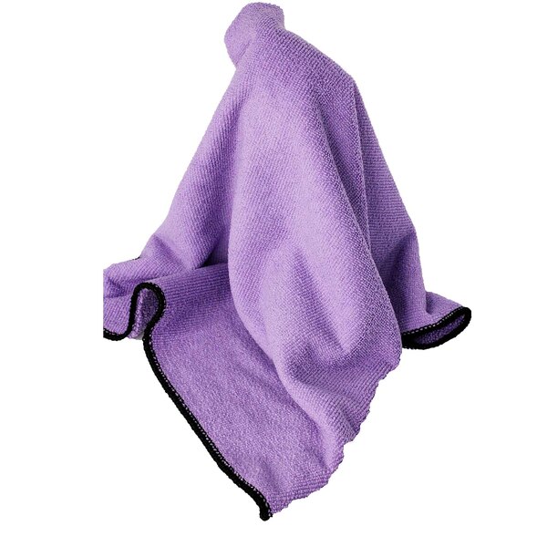 Flanela De Microfibra 40x60 Low 300gsm Com Costura Purple Aut