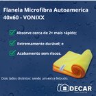 Flanela Microfibra Autoamerica 40x60 - Vonixx