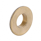 Flange Latão Roscável Água Quente e Fria 15mm ou 1/2" Ramo