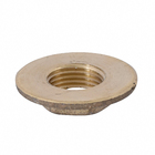 Flange Latão Roscável Água Quente e Fria 15mm ou 1/2" Ramo
