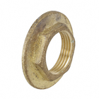 Flange Latão Roscável Água Quente e Fria 22mm ou 3/4" Ramo