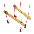 Flauta Feng Shui De Bambu - Estabilidade, Segurança E Paz