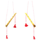 Flauta Feng Shui De Bambu - Estabilidade, Segurança E Paz