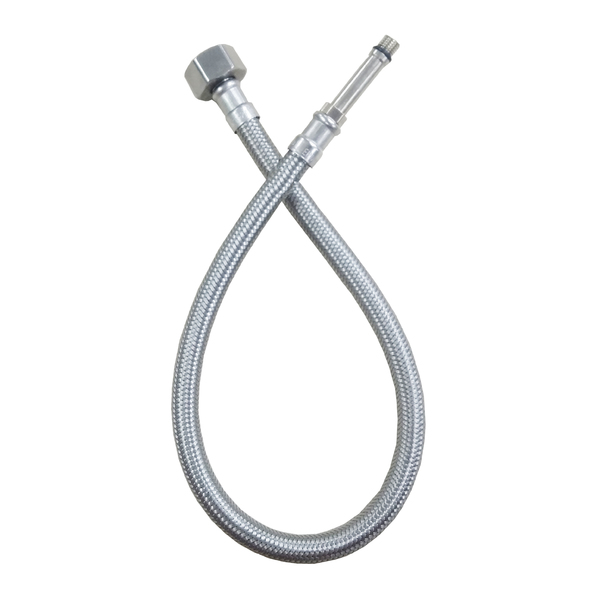 Flex agua p/monoc 8mm 1/2x50cm inox-wog