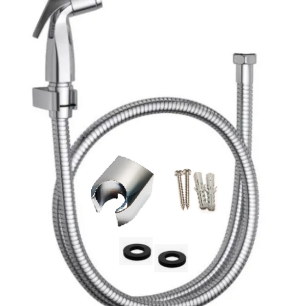 Flexível Ducha Higiênica Cromado Deca 1 2mts Com Ducha E Supo