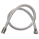 Flexível Em Pvc Monocomando Gourmet 1/2 X 1/2 Cromado 80 Cm -