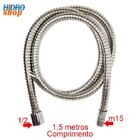 Flexível Monocomando Lorenzetti Docol 1 5m Cromado M15 Longo