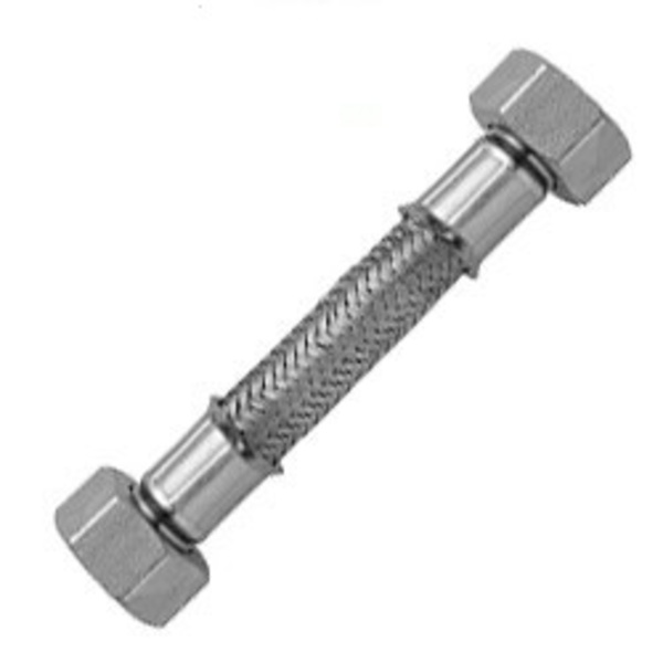 Flexível Pequeno Aço Inox 10cm F X F 1/2" - 250206