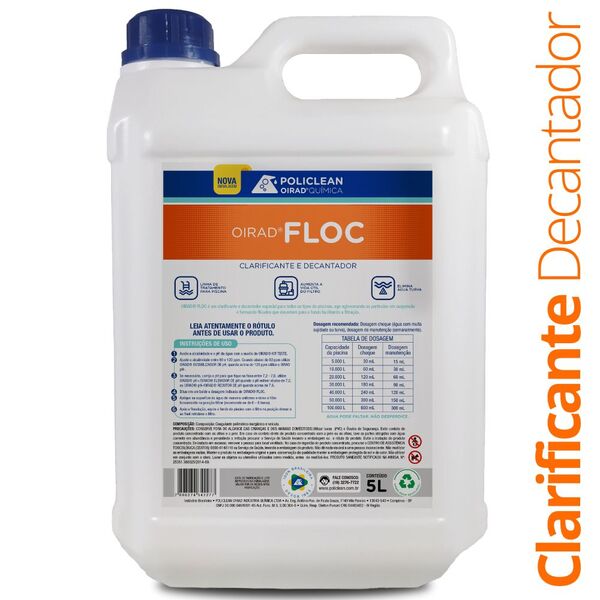 Floc - Clarificante E Decantador 05 L