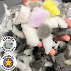 Flocos De Espumas Enchimento Almofada Puff 1kg Bf Colchões