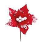 Flor De Natal Poinsetia 1un 20x15x15cm 1920680