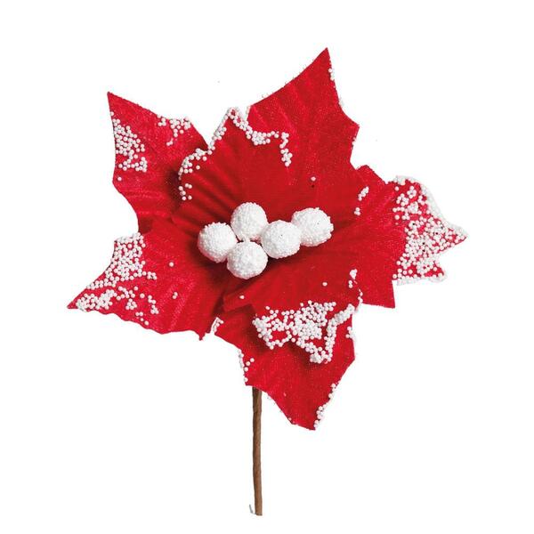 Flor De Natal Poinsetia 1un 20x15x15cm 1920680