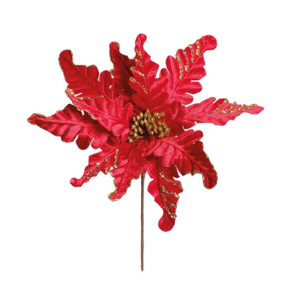 Flor De Natal Poinsetia 1un 35x25x25cm 1920599