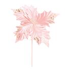 Flor De Natal Poinsetia Rosa N 1un 28x24x24cm 1104966