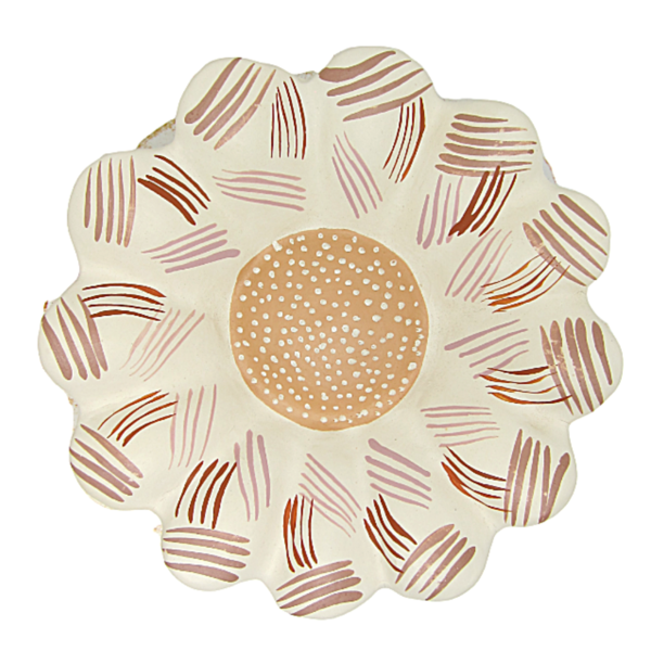 Flor de Parede Cerâmica Vale do Jequitinhonha (Eva de Juca)