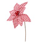 Flor para Árvore Tecido Metal Papel Champagne 140x9cm Cromus