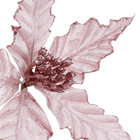 Flor para Árvore Tecido Metal Papel Vermelho 30x20cm Cromus