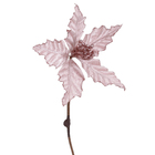 Flor para Árvore Tecido Metal Papel Vermelho 30x20cm Cromus