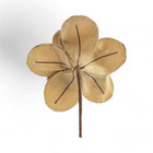 Flor Plástico Dourado Cromus 15x20cm