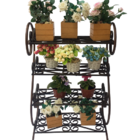 Floreira De Ferro Artesanal Rustica Funcional Apartamento E C