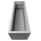 Floreira Flat 57 Japi Preto Ardosia