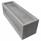 Floreira Flat 57 Japi Preto Ardosia