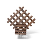 Floreira Jardim Vertical De Parede Quadrado 1 Cachepô Mod. 01