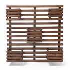 Floreira Jardim Vertical De Parede Quadrado 5 Cachepôs - Stra