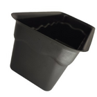 Floreira Lisa C/ Aba Preta 44 Cm    Fertilizare