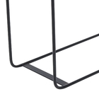 Floreira Metal Alta Preta 94x25x70cm